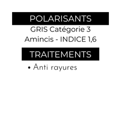 OSV 160 POLARPLUS DURCI - GRIS - MIRO eyewear